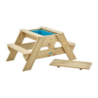 TP Toys Active Fun Deluxe Picnic Table Sandpit Montageanleitung