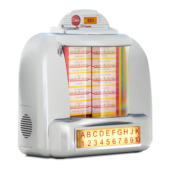 Beatfoxx NJ-200 Nostalgia Tisch Jukebox Bedienungsanleitung