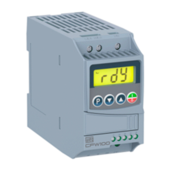 WEG CFW100 Schnellanleitung