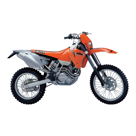 KTM 400SX 2001 Bedienungsanleitung