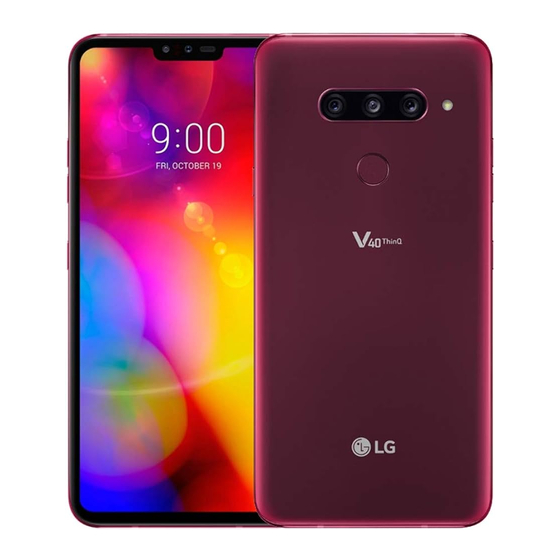 LG LM-V405EBW Bedienungsanleitung