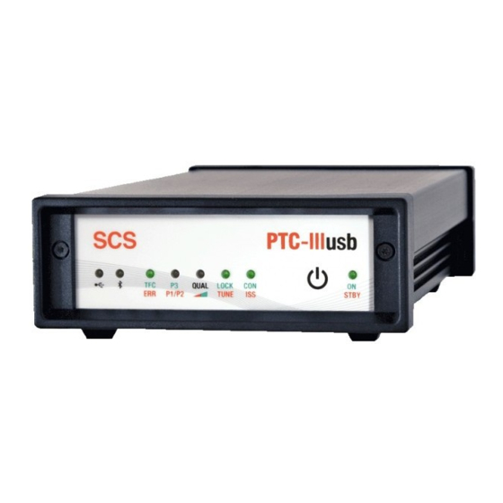 SCS PTC-IIIusb Installationsanleitung