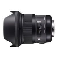 Sigma 24mm F1.4 DG HSM Bedienungsanleitung