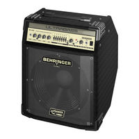 Behringer Ultrabass BXL450A Bedienungsanleitung