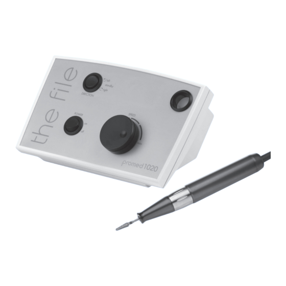 ProMed 1020 Gebrauchsanleitung