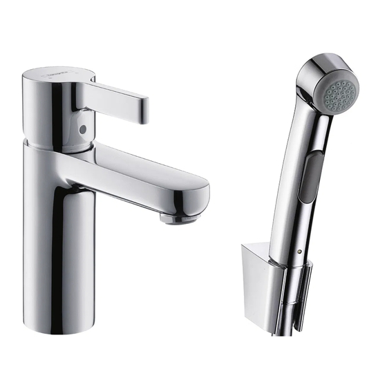HANSGROHE Metris serie Gebrauchsanleitung, Montageanleitung