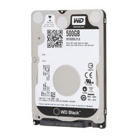 Western Digital Black WD5000LPLX Bedienungsanleitung