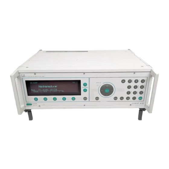 HBM DMP40 Bedienungsanleitung