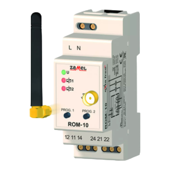 ZAMEL ROM-10 Anleitung