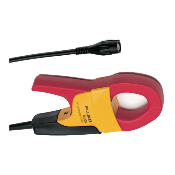 Fluke i400s Anleitungsblatt