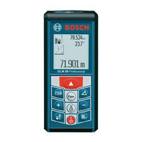 Bosch Profesional GLM 80 + R 60 Originalbetriebsanleitung