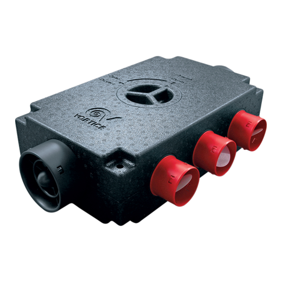 Vortice VORT PLENUM 6+1 Betriebsanleitung