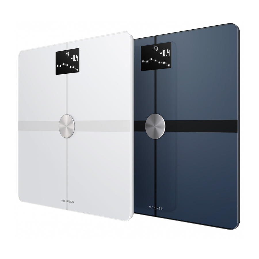 Withings Body Installationsanleitung