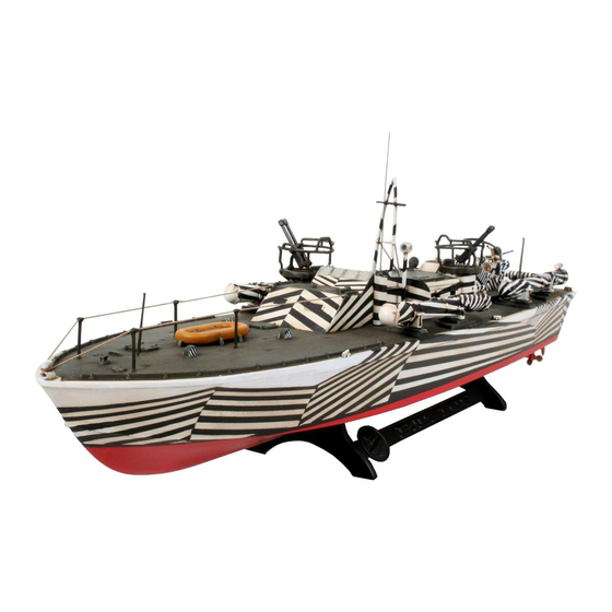 REVELL Torpedo Boat PT 167 Bedienungsanleitung