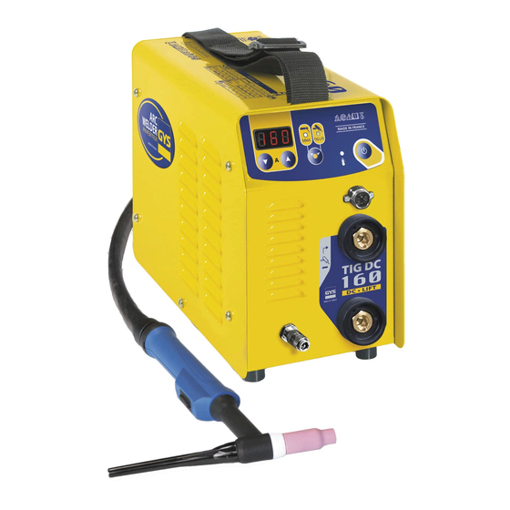 GYS TIG 160 DC Lift Bedienungsanleitung