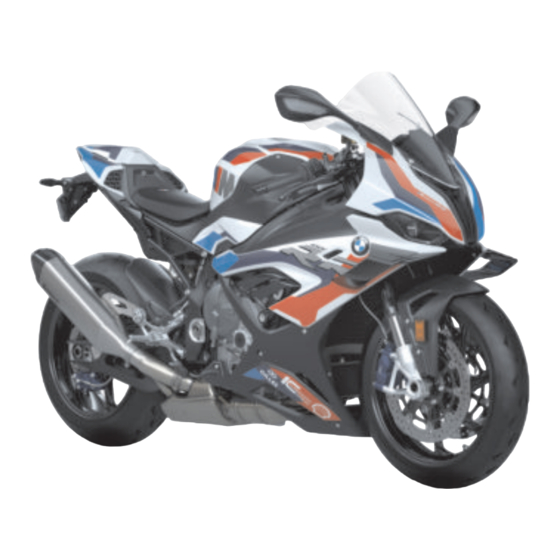 BMW Motorrad M 1000 RR Betriebsanleitung