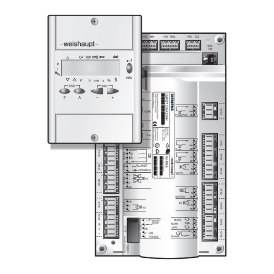 Weishaupt W-FM 50 Betriebsanleitung