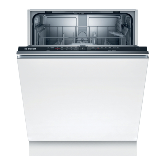 Bosch SMV2ITX18E Gebrauchsanleitung