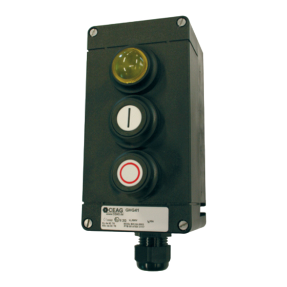 Eaton Crouse-Hinds GHG 411 Betriebsanleitung