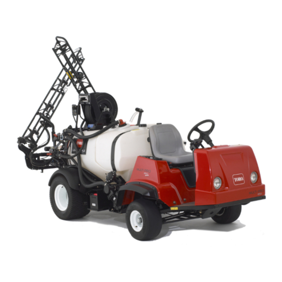 Toro Multi-Pro 1250 Bedienungsanleitung