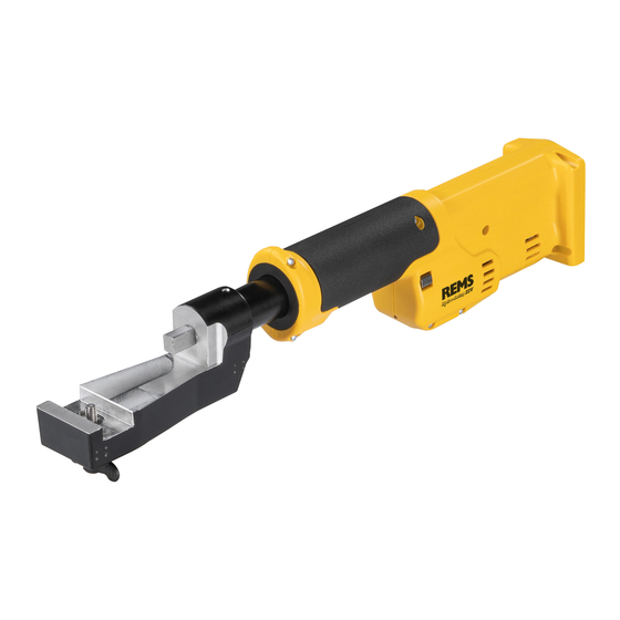 REMS Hydro-Swing 22 V Betriebsanleitung