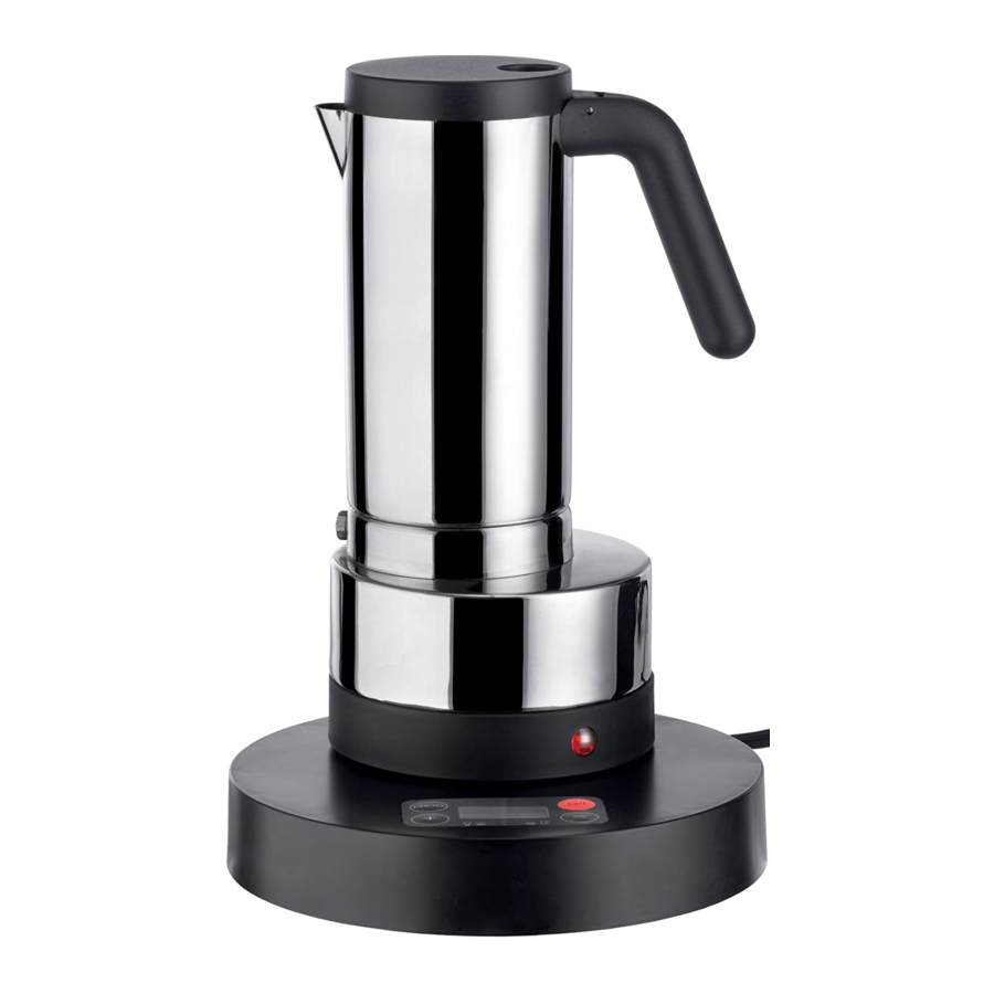 Alessi WA08 “coffee.it” Bedienungsanleitung