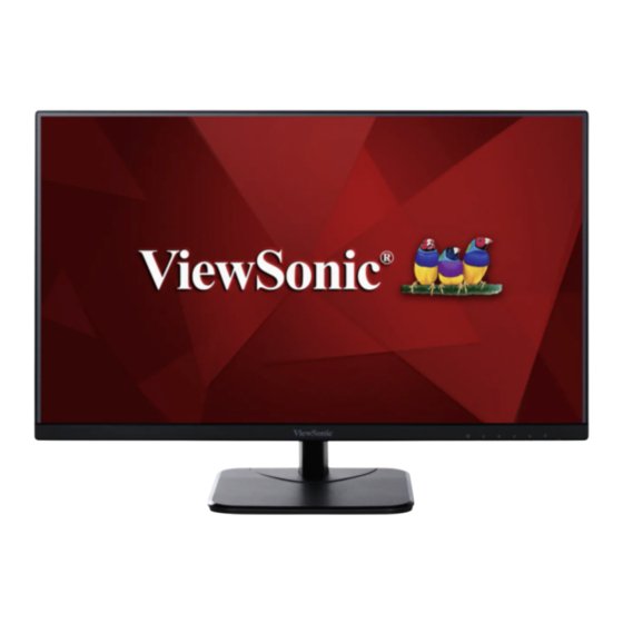 ViewSonic VA2456-mhd Bedienungsanleitung