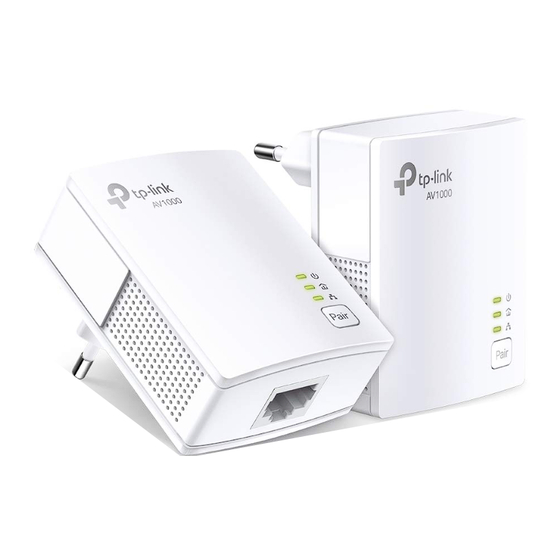 TP-Link TL-PA7019 KIT Schnellinstallationsanleitung