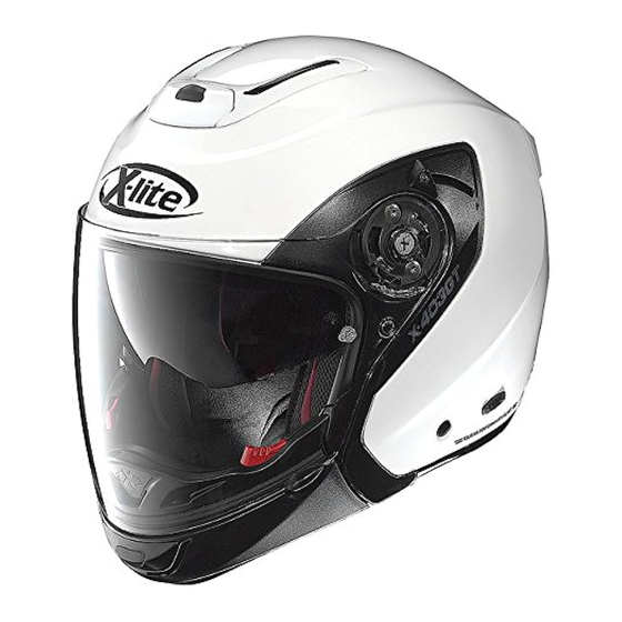 X-lite X-403GT Ultra Carbon Puro N-Com Sicherheit Und Gebrauchsanleitung
