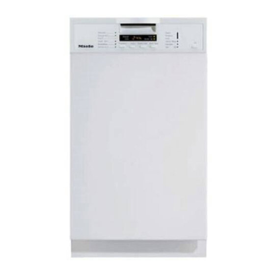 Miele G1202 Gebrauchsanweisung