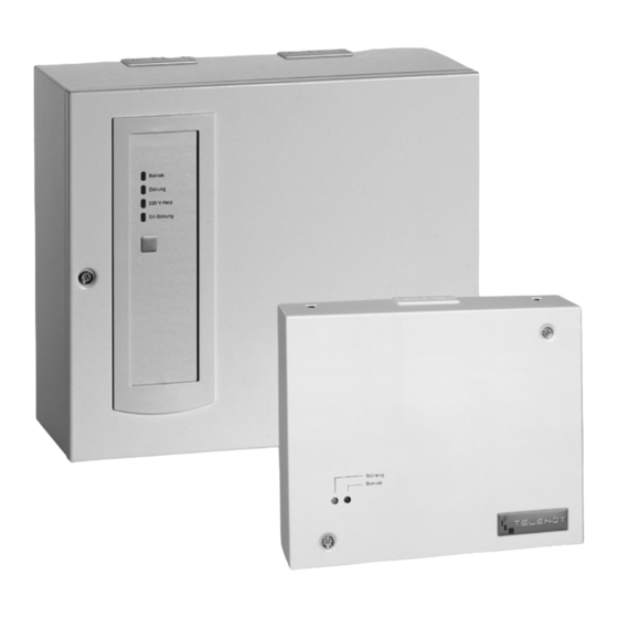 telenot comline 2002M/E Technische Beschreibung Und Bedienungsanleitung