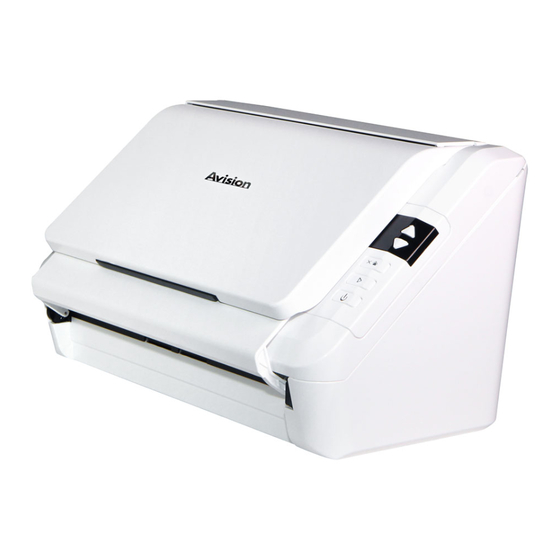 Avision AV332 Erste Schritte