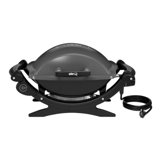 Weber Q140 Bedienungsanleitung