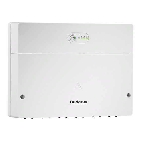 Buderus AM200 Installationsanleitung Für Den Fachmann
