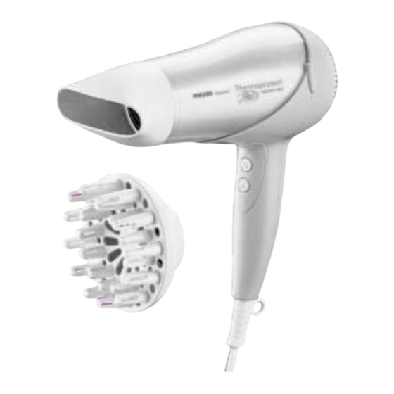 Philips beauty Thermoprotect volume 1880 HP4866/00 Handbücher