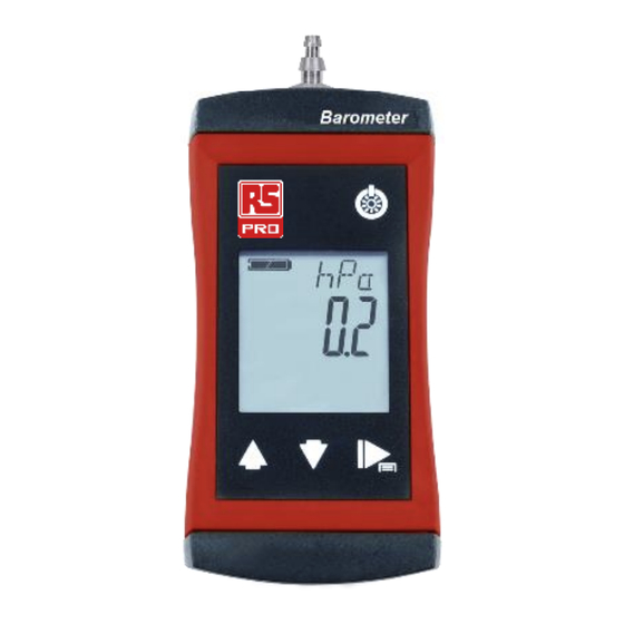 RS Pro RS 1111-UT Betriebsanleitung