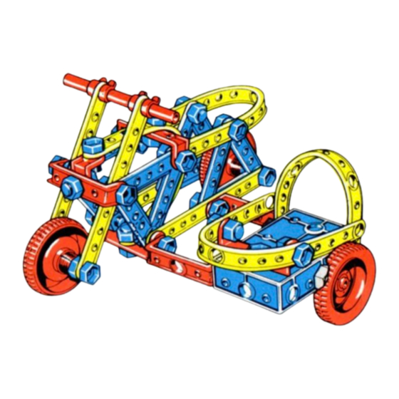 Meccano Plastic Set 200 Kurzanleitung