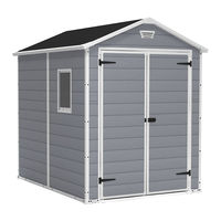 keter MANOR 6x8DD Montageanleitung