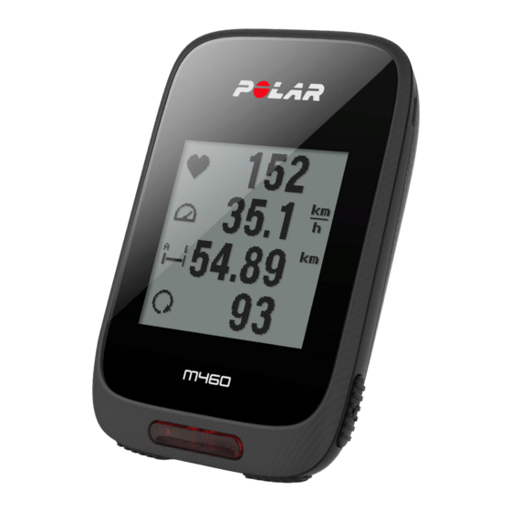 Polar M460 Kurzanleitung