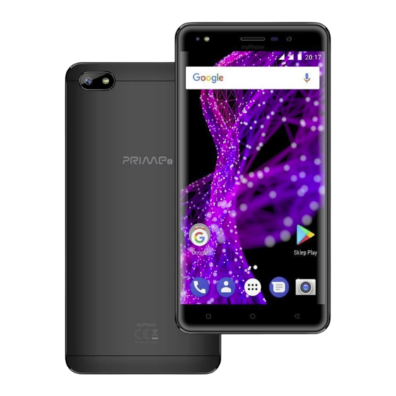 myPhone PRIME 2 Bedienungsanleitung