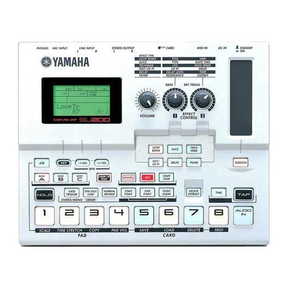 Yamaha SU200 Bedienungsanleitung