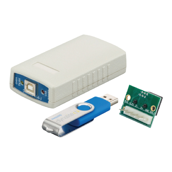 Philips dynalite DTK622-USB-J Installationsanweisungen