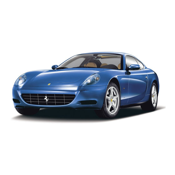 Ferrari 612 Scaglietti 2004 Betriebsanleitung