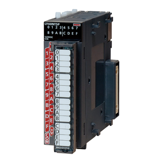 Mitsubishi Electric MELSEC L Serie Installationsanleitung