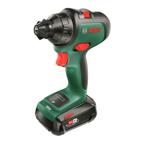 Bosch AdvancedImpact 18 Originalbetriebsanleitung