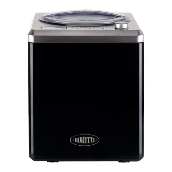 BORETTI Gelatiera B100 Gebrauchsanleitung