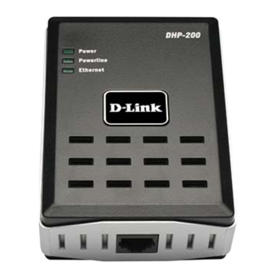 D-Link DHP-200 Benutzerhandbuch