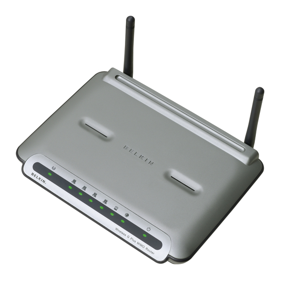 Belkin F5D7231 Handbücher