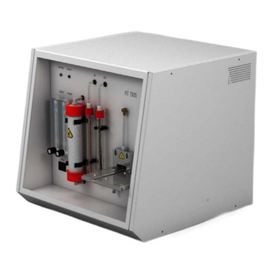 Analytik Jena HT 1300 Bedienungsanleitung