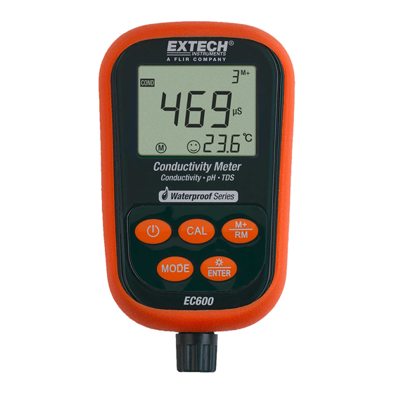 Extech Instruments EC600 Bedienungsanleitung